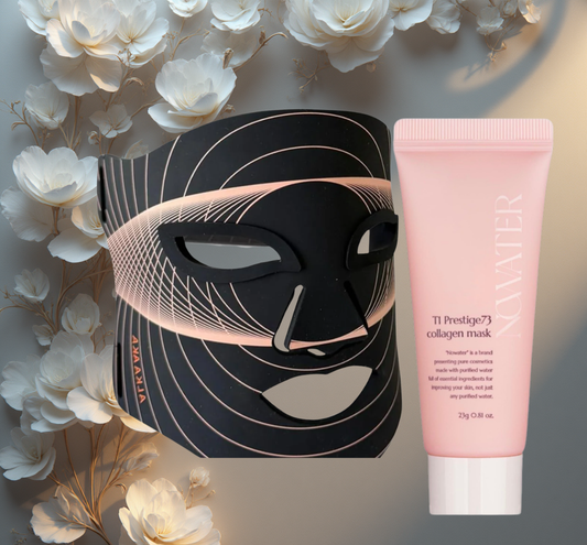 The 24/7 Glow Set: Pro LED Mask + Travel Collagen Booster